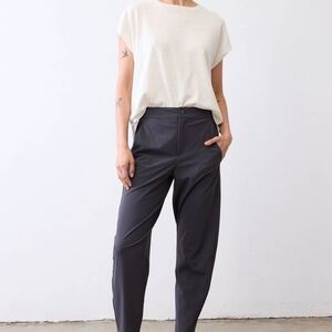 Elegant Charcoal Women's Trousers